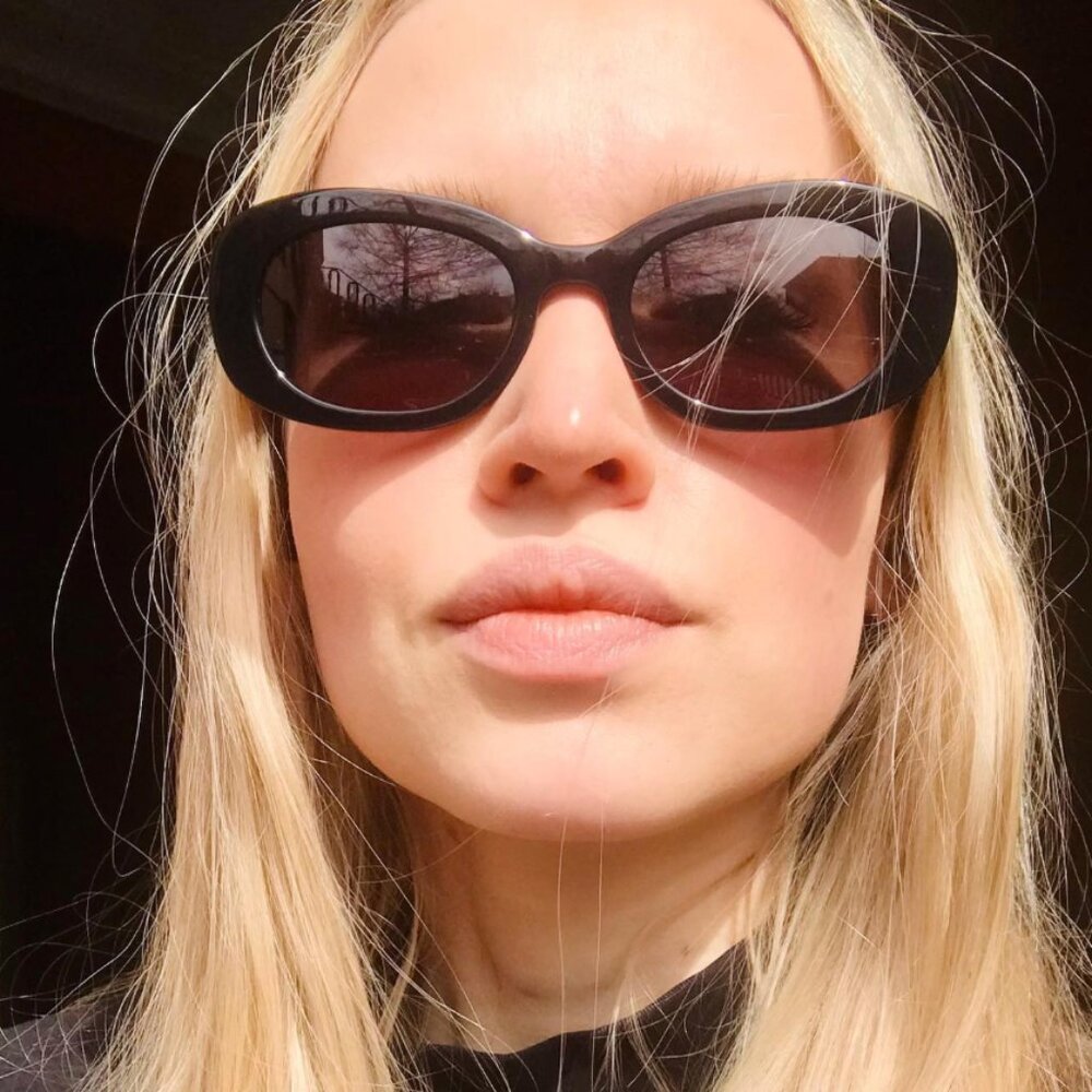 Warby Parker CARMEL Polarized Lenses - Jet Black